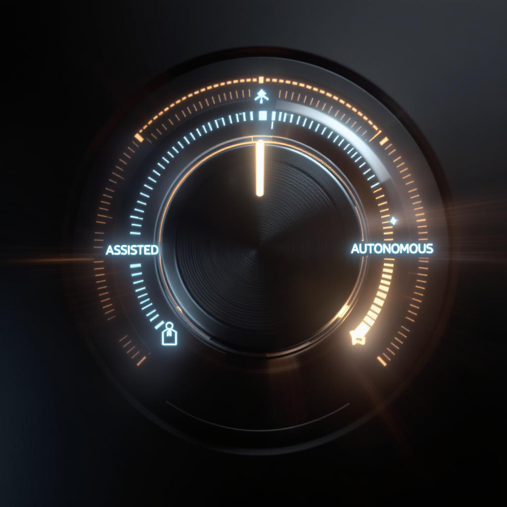 Autonomous vs Assisted icon